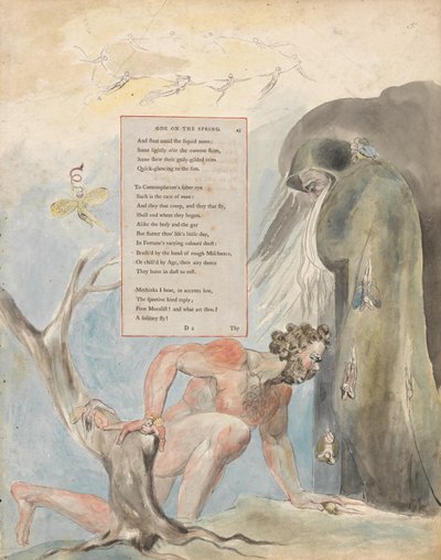 Los Poemas de Thomas Gray, Diseño 5, Oda a la Primavera de William Blake